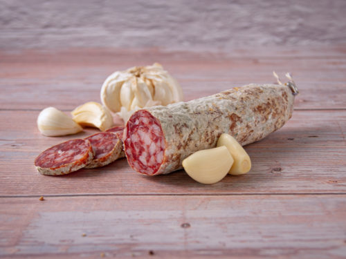 LUFTGETROCKNETE Knoblauch-Salami einfach & günstig online bestellen bei Monsieur Saucisson