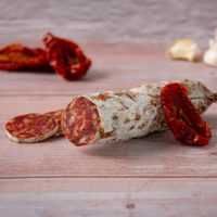 Französische Salami mit sonnengetrockneten Tomaten im Wurstshop online bestellen