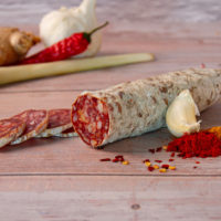 Französische Salami mit Thai Kräutern - exotisch und scharf