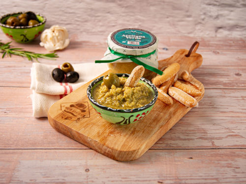 Tapenade - grüne Olivenpaste