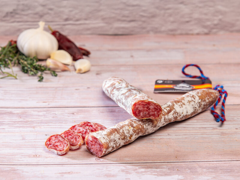 Fuet Salami mit Stier - Rindfleisch Salami mal anders