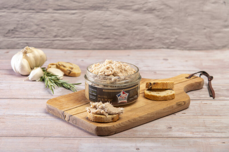 Schweinefleisch-Rillette