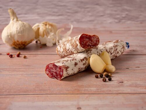 Fuet met knoflook