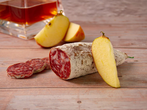 appel calvados worst, droge worst met appel en calvados,