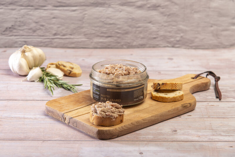 Rillette van eend