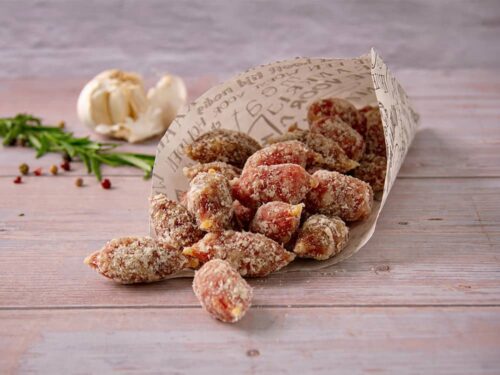 Snackworstjes Parmezaanse kaas